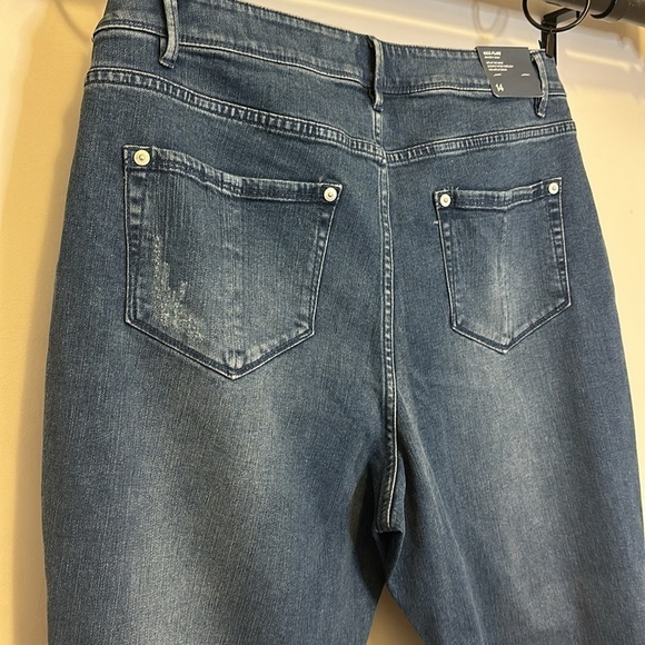 J Jill Kick Flare Ankle Denim - Picture 7 of 8